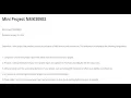 Mini Project Online Voting System using AWS Services by HUANG QI ZEN