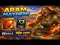 ILLAOI ARAM MAYHEM GAMEPLAY - 11 KILLS BIG SIZE GAME