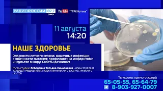 «Наше здоровье» — опасности летнего сезона: кишечные инфекции, профилактика инфарктов