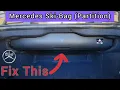 Fix Mercedes Convertible Partition Ski-Bag Easily
