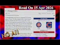 Chicago Cubs No AI - 15 April 2026