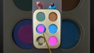Minecraft Movie Paint Mix Wiki Steve Sheep