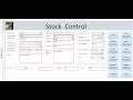 How to Create Stock Control System in Microsoft Access 2016 Using VBA - Full Tutorial