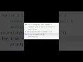 python program to print first five multiples