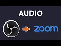 Easy way to get sound from OBS to Zoom Virtual Cable