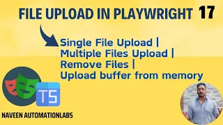 - File Upload in Playwright Typescript Single Multiple Files Uploading
