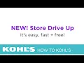NEW limited-contact Store Drive Up Kohl s