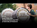 University of Tennessee marching band practices for upcoming football season