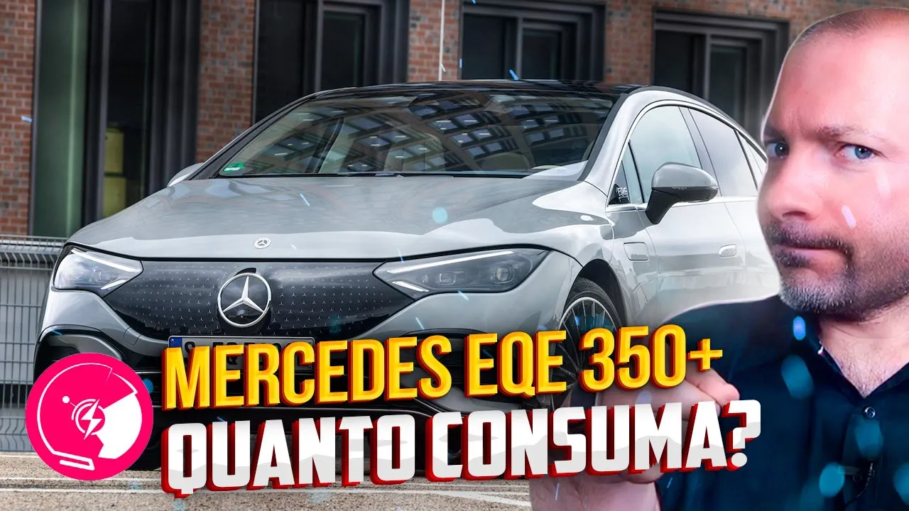 MERCEDES EQE 350+ Batteria da 100kWh Quanto CONSUMA REALMENTE?