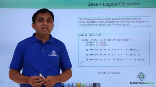 Java - Logical Operators