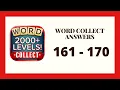 Word Collect Level 161 - 170 Answers