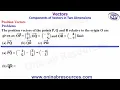 Position Vectors