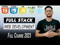 Learn Full Stack Web Development From Basic to Advance - Web Development Complete Course Hindi