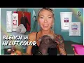 Bleach VS Hi Lift Color Root Retouch