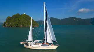 SLOW TV – Sailing along Langkawi’s coast live broadcast – ASMR 01