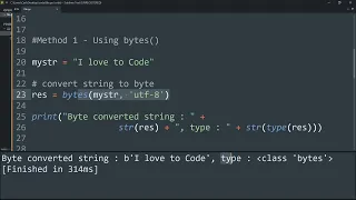 Best way to convert string to bytes in Python 3