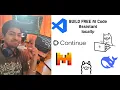 Build a FREE AI Coding Assistant Locally in VS Code Continue Ollama