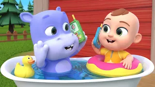 Call the Hippo! Hello, Hello! | Baby Songs & Nursery Rhymes