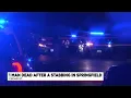 Man dead following stabbing in Springfield