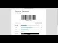 Barcode Generator Tool using HTML and Javascript
