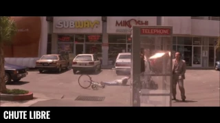 Chute libre - Scène culte – Détruit la cabine téléphonique