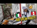 Street Food Vendor Didn’t Expect Me to Speak PERFECT Spanish and Italian!😱🇵🇪🇮🇹