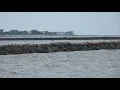 9 fishermen rescued from Bridgeport breakwater after being trapped by rising tide
