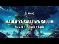 Download Lagu Maula Ya Salli Wa Sallim || Slowed and Reverb + Lyrics || Abu Ubayda || 1 hour Relaxing Nasheed lofi