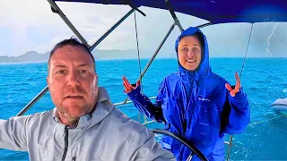 Skippering our first sailing regatta in Antigua