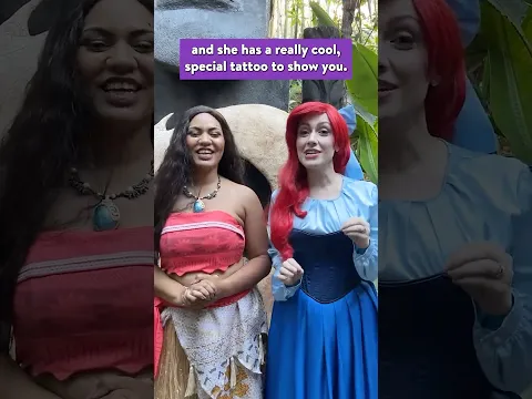 Janaya Mahealani Jones' sweet Moana-inspired tattoo! #MeantToBe