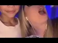 a kid screams into the microphone violently