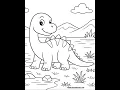 Dinosaur Coloring Pages Free Printables