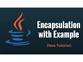Java Encapsulation with Example - Java Programming Tutorial