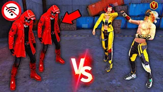 TROLLEAMOS con LA SKIN “CONJUNTO S4NGRIENTO”  en LOBO SOLITARIO 😱 FREE FIRE