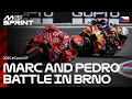 Download Lagu Marc Marquez and Pedro Acosta scrap in the Tissot Sprint last lap ⚔️ | 2025 Czech GP