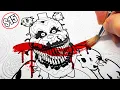 HORROR Artist vs 15 Five Nights at Freddy s Coloring Book