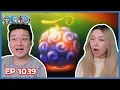 GUM GUM FRUIT STOLEN BY SHANKS! 🤯| One Piece Episode 1039 Couples Reaction \u0026 Discussion