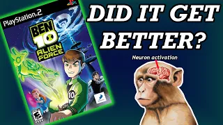 do the ben 10 games ever improve ben 10 alien force