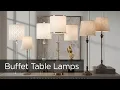 Buffet Table Lamps - Tips on How to Use and Trends