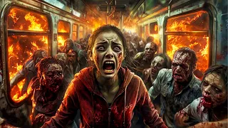 الزومبي عمل غزو علي قطار كوريا الجنوبية و الركاب مبيلاقوش مفر منه غير انهم ينطو م القطار 