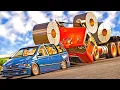Lagu Dangerous Objects and Car Crashes #03 [BeamNG.Drive]