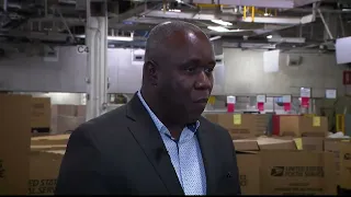 News 12 gets behind-the-scenes look at USPS processing center s high-tech shipping