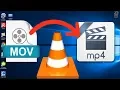 How to convert MOV to MP4 using VLC Media Player