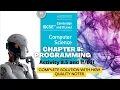 IGCSE Computer Science Case Statement Activity 8 5 The Ins and Outs of the Course