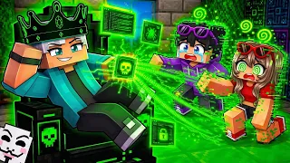 VIREI o REI HACKER para me VINGAR no Minecraft