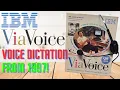 IBM ViaVoice - Speech Recognition Software from 1997