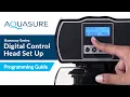Aquasure Harmony Water Softener Step-by-Step Digital Control Head Programming