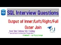 SQL Interview Question based on Joins