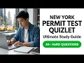 How To Pass Your 2026 New York DMV Permit Test First Try Using The Best Quizlet Study Sets