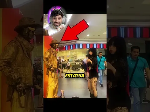 Olha oque essa estátua fez!!!